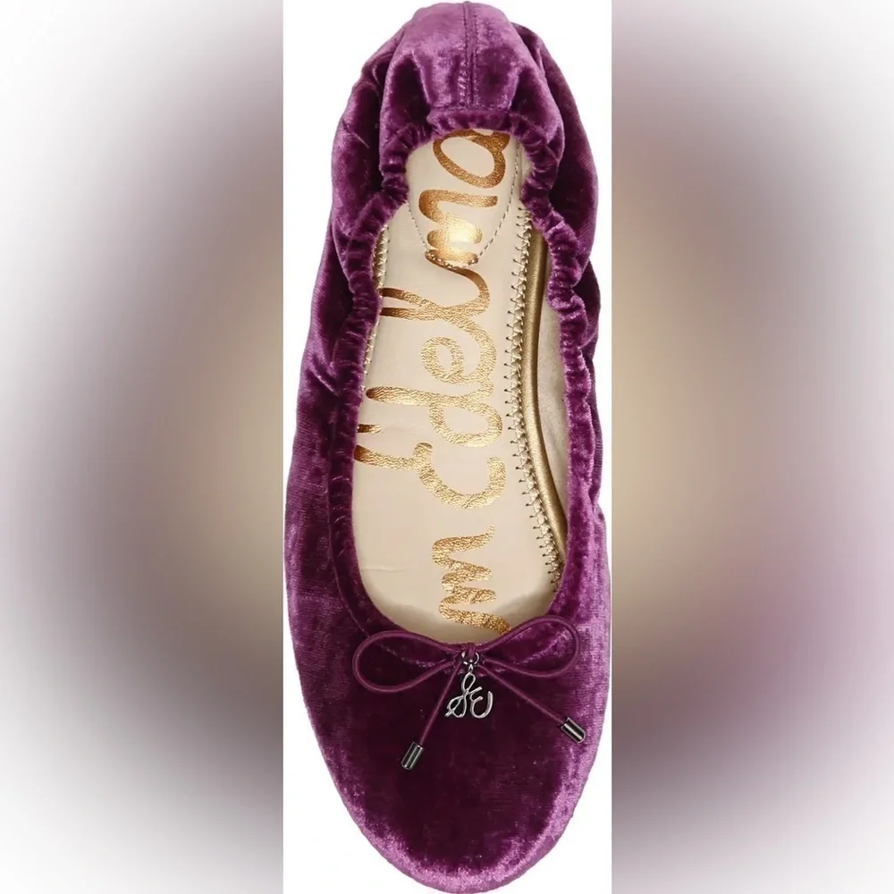SAM EDELMAN Deep Orchid Felicia Flat